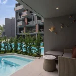 Pool Access Room